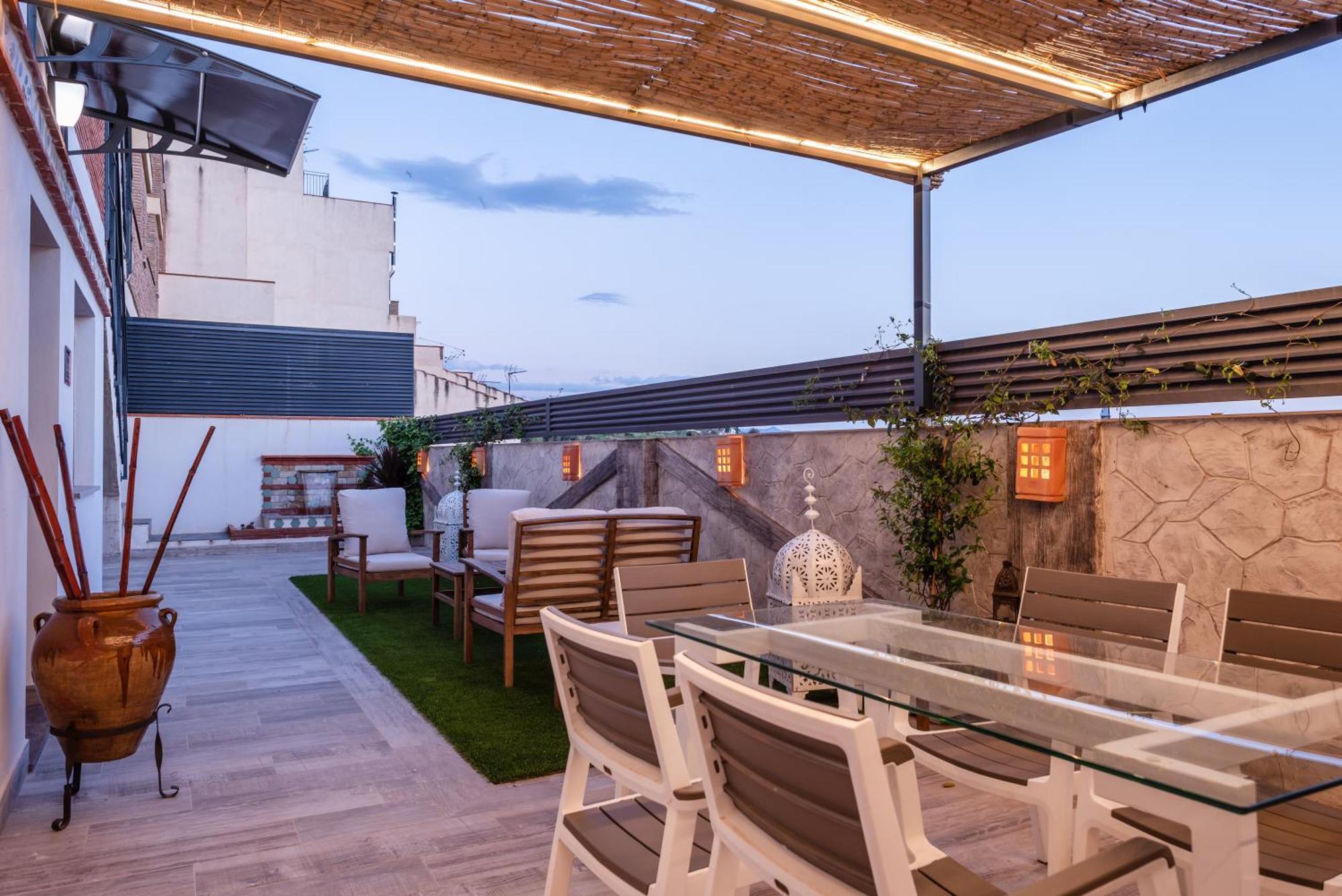 הוילה Alfacar Casa Penalisa Con Jacuzzi, Barbacoa, Chimenea Y Vistas Panoramicas A Granada מראה חיצוני תמונה