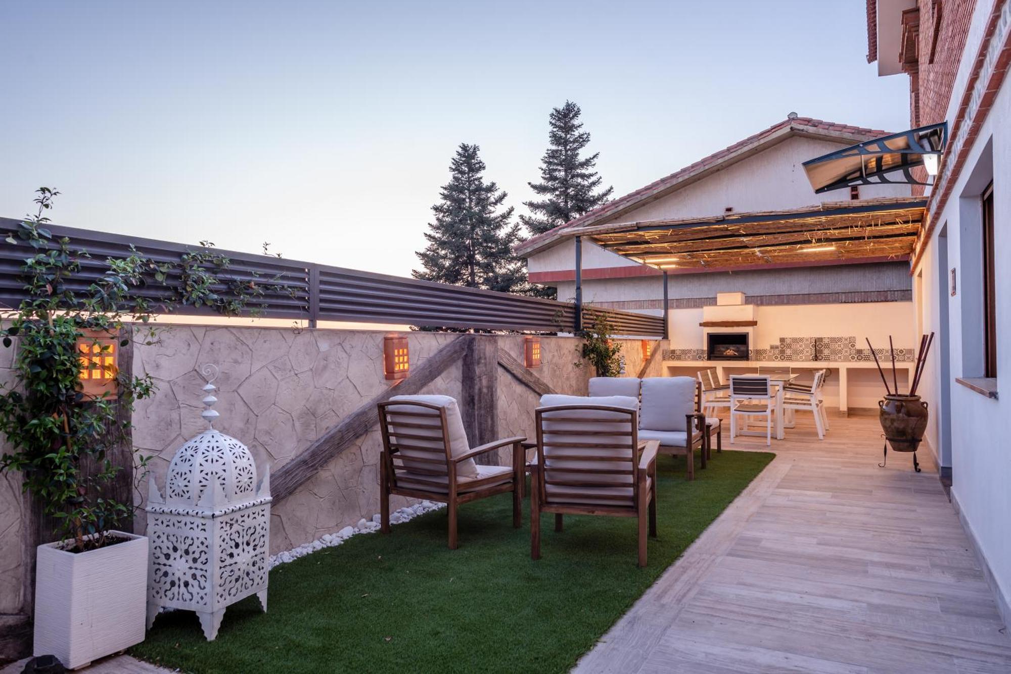 הוילה Alfacar Casa Penalisa Con Jacuzzi, Barbacoa, Chimenea Y Vistas Panoramicas A Granada מראה חיצוני תמונה