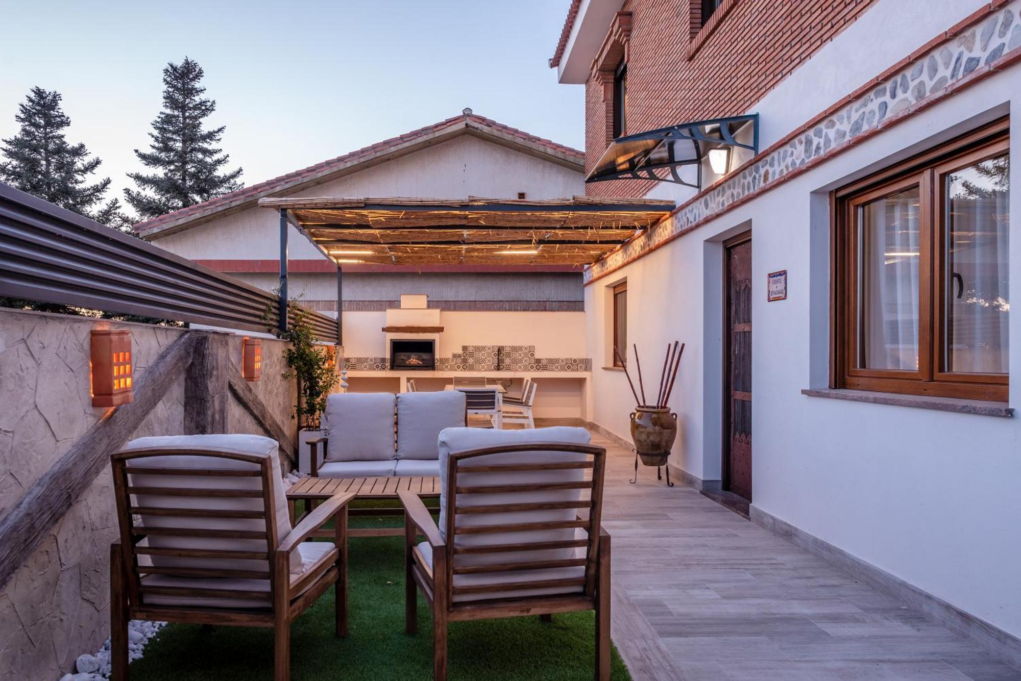 הוילה Alfacar Casa Penalisa Con Jacuzzi, Barbacoa, Chimenea Y Vistas Panoramicas A Granada מראה חיצוני תמונה