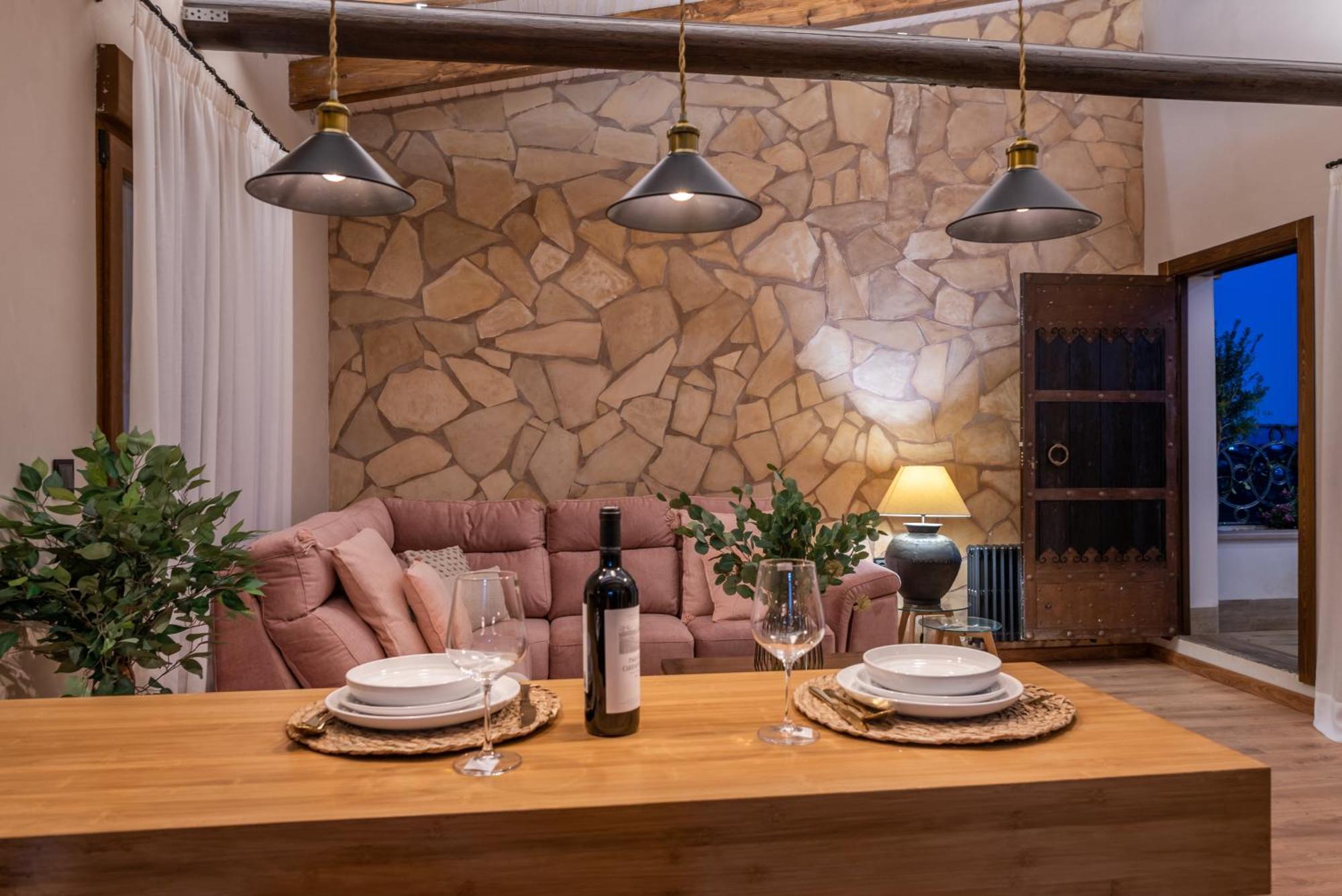 הוילה Alfacar Casa Penalisa Con Jacuzzi, Barbacoa, Chimenea Y Vistas Panoramicas A Granada מראה חיצוני תמונה